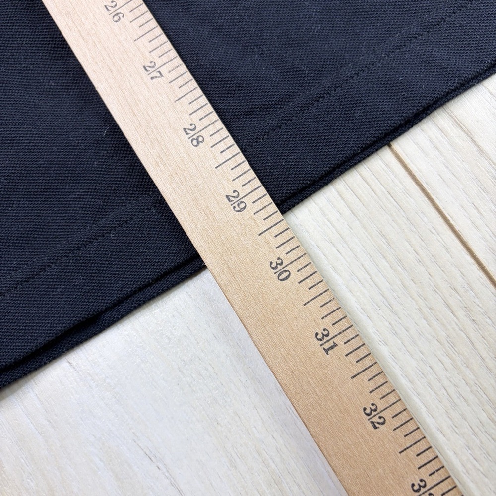 Burberry London Men's Check Pattern Polo Shirt Black Size XL Slim Fit Logo - Picture 10 of 12